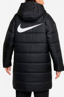 Куртка жіноча Nike W Nsw Tf Rpl Hd Parka чорна DJ6999-010  изображение 3