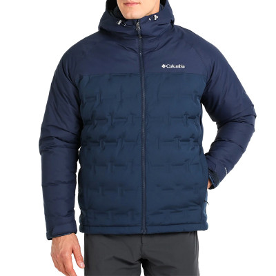 Куртка мужская Columbia Grand Trek Down Jacket темно-синяя 1864526-464