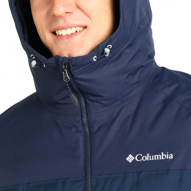 Куртка мужская Columbia Grand Trek Down Jacket темно-синяя 1864526-464 изображение 3
