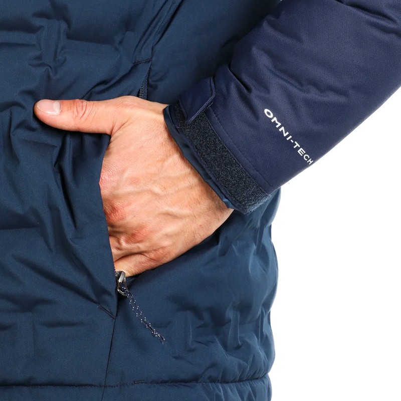Куртка мужская Columbia Grand Trek Down Jacket темно-синяя 1864526-464 изображение 5