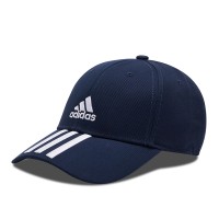 Бейсболка Adidas Bball 3S Cap Ct темно-синя GE0750  изображение 1