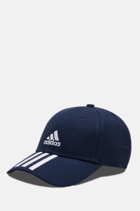 Бейсболка Adidas Bball 3S Cap Ct темно-синя GE0750  изображение 2