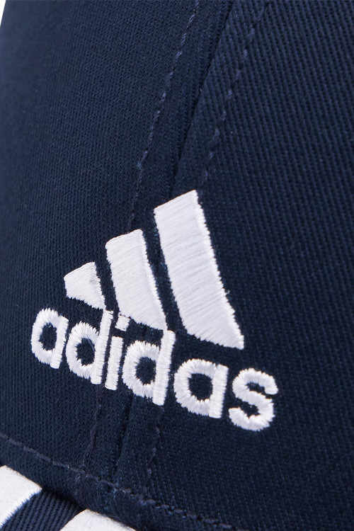 Бейсболка Adidas Bball 3S Cap Ct темно-синя GE0750  изображение 4