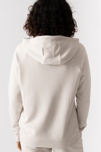 Толстовка жіноча Nike W Nsw Essntl Flc Po Hoodie бежева DX2316-104 изображение 3