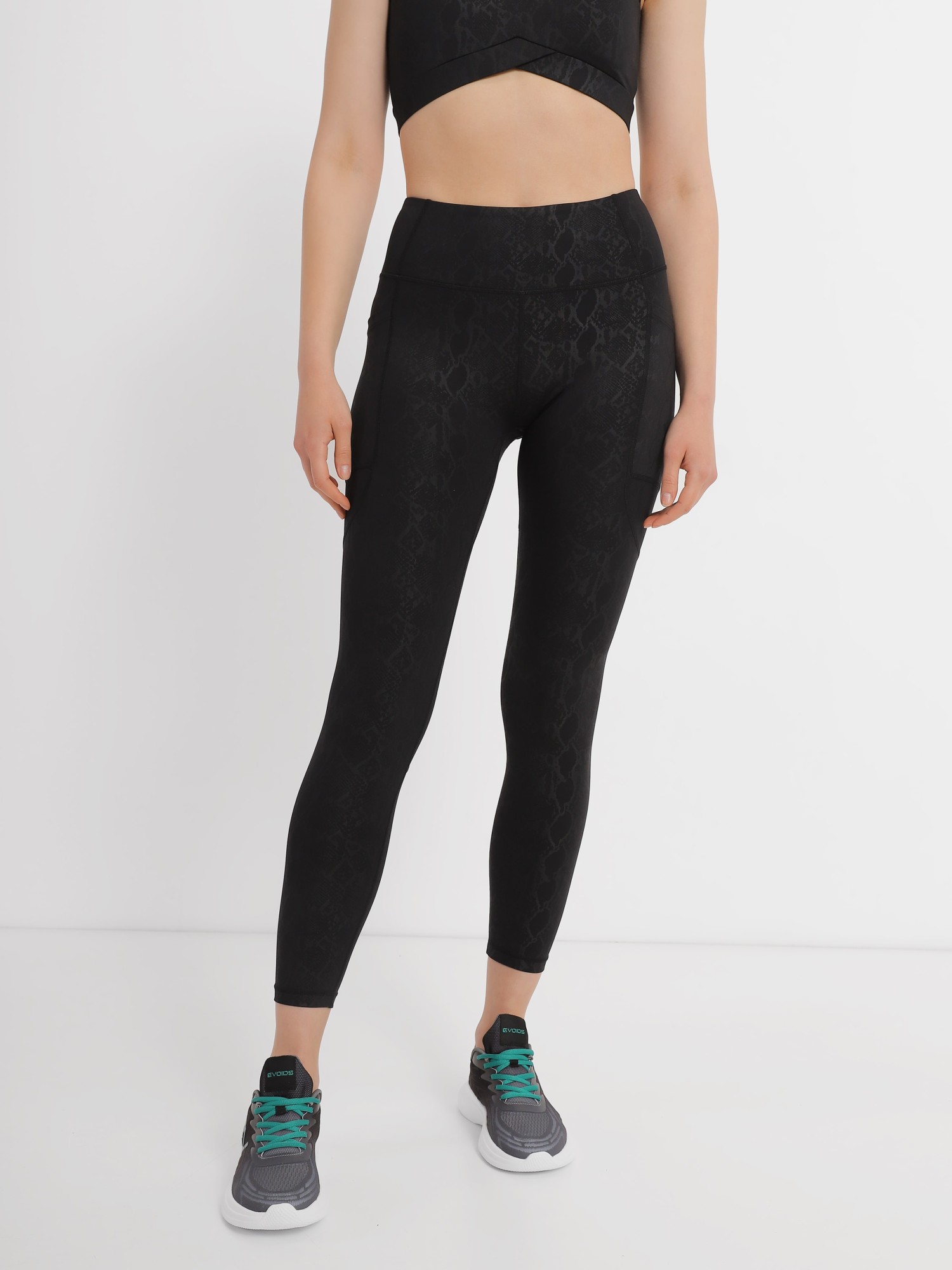 Лосини жіночі Evoids Mamba темно-сірі 312311-020 изображение 2