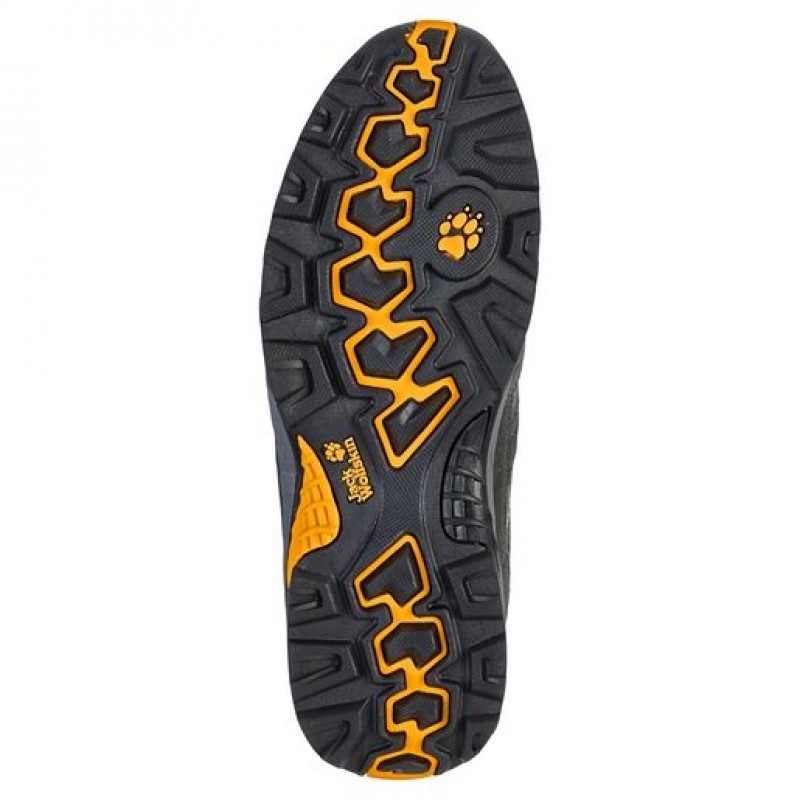 Ботинки мужские Jack Wolfskin VOJO HIKE MID TEXAPORE MEN серые 4011361-3800 изображение 2