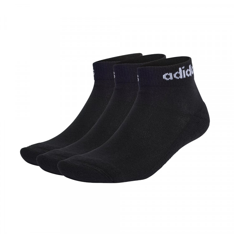 Шкарпетки   Adidas C LIN ANKLE 3P чорні IC1303 изображение 1