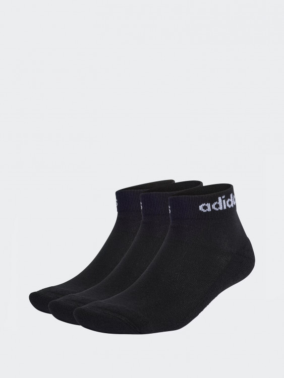 Шкарпетки   Adidas C LIN ANKLE 3P чорні IC1303 изображение 2