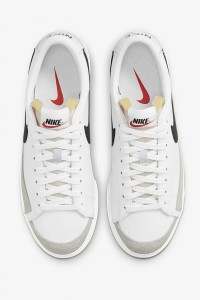 Кроссовки женские Nike W BLAZER LOW PLATFORM белые DJ0292-101 изображение 4