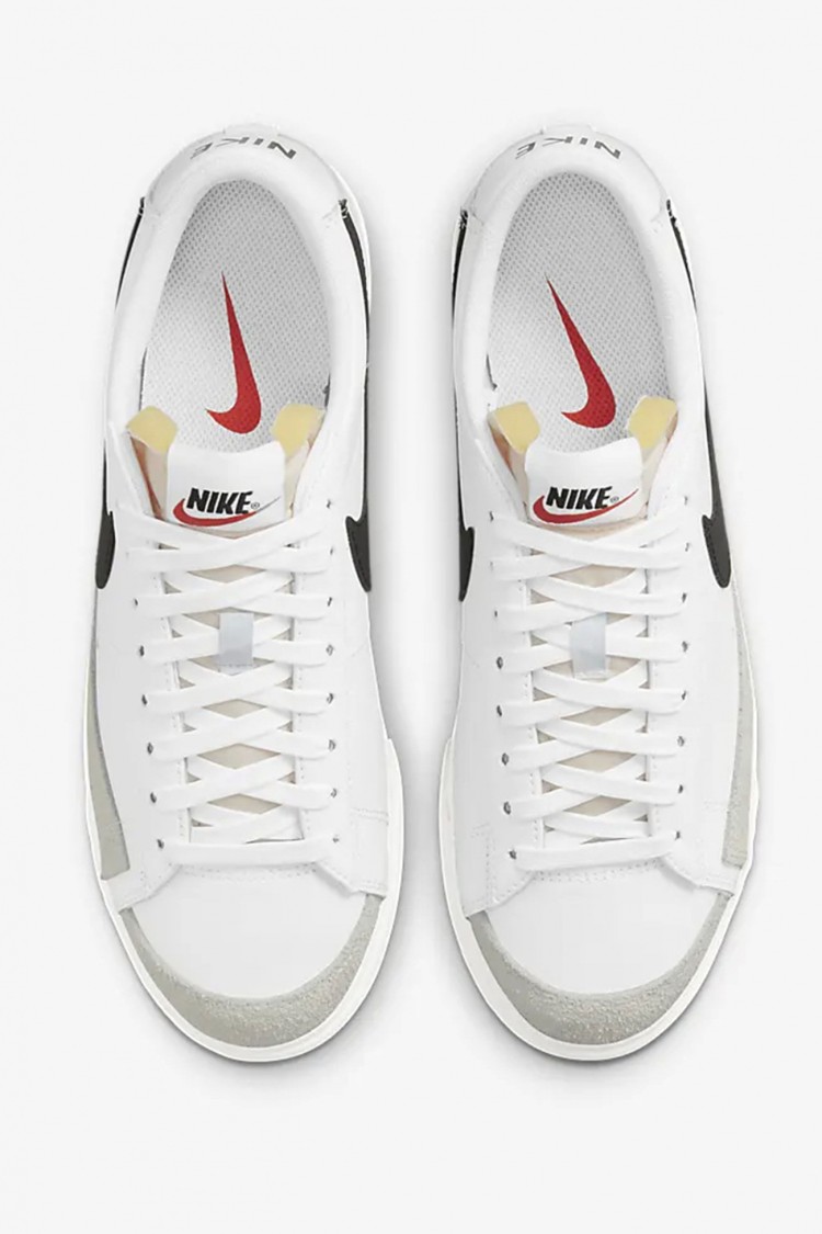 Кроссовки женские Nike W BLAZER LOW PLATFORM белые DJ0292-101 изображение 4