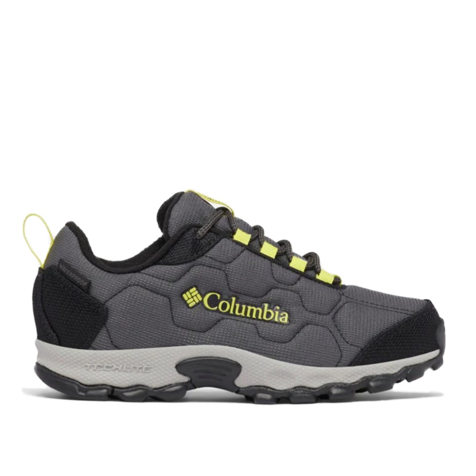 Напівчеревики дитячі Columbia YOUTH FIRECAMP™ SLEDDER 3 WP темно-сірі 1862901-011 — фото 1