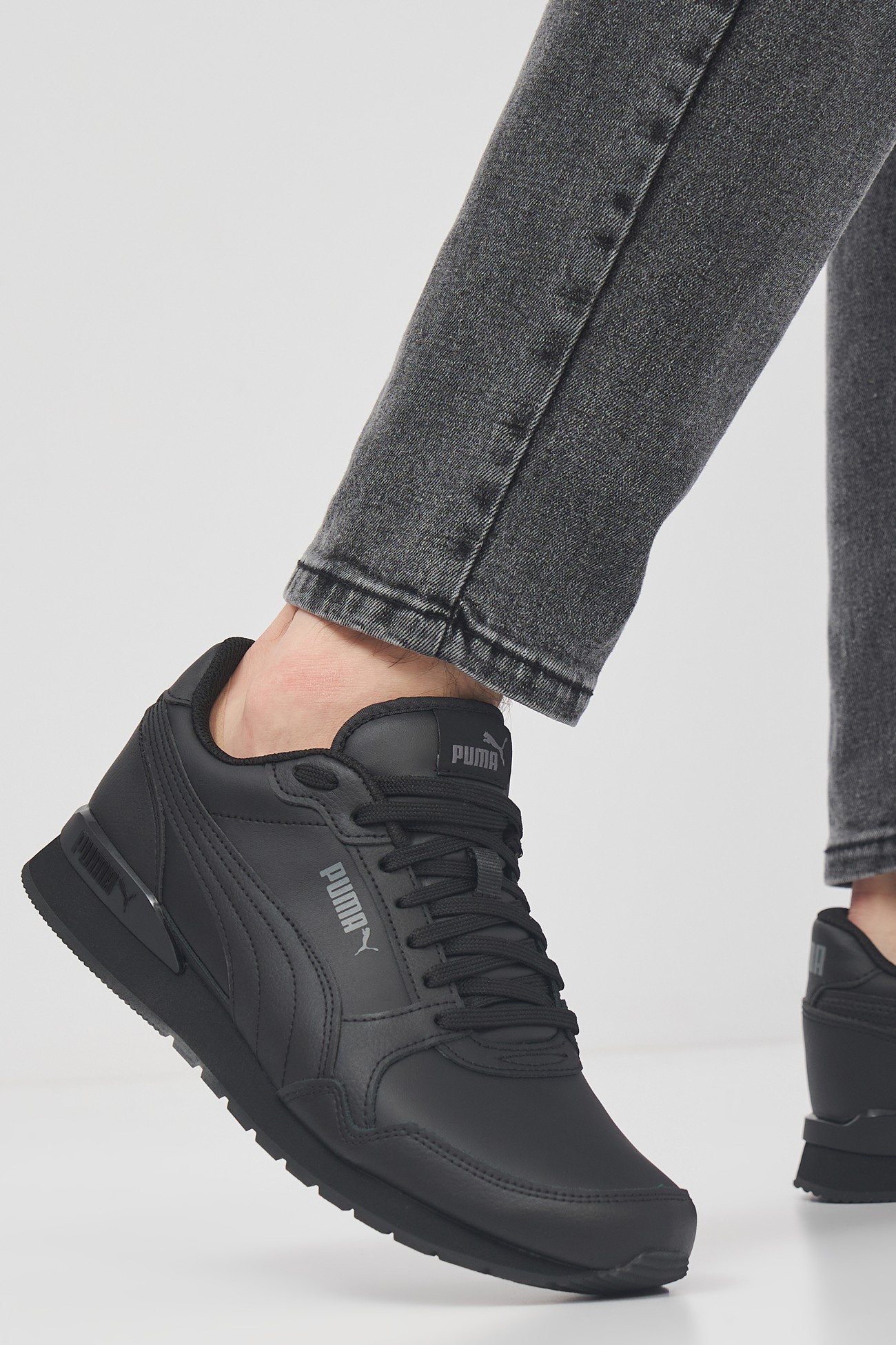 Кроссовки мужские Puma ST Runner v3 L черные 38485511 изображение 7