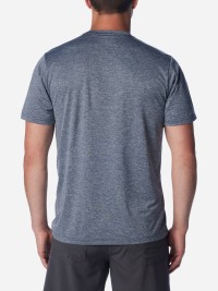 Футболка мужская Columbia HIKE™ CREW синяя 1990391-465 изображение 3