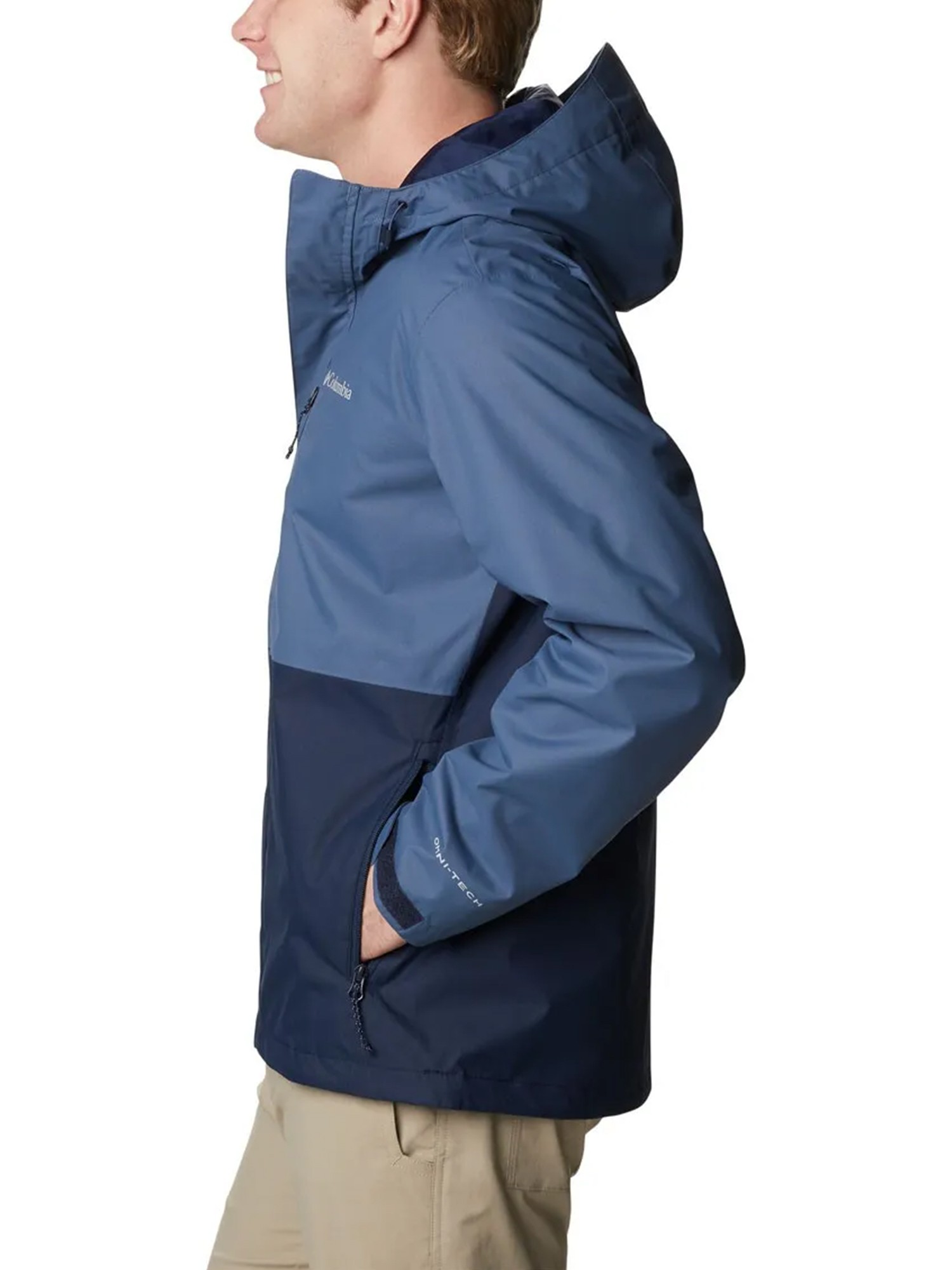 Ветровка мужская Columbia HIKEBOUND™ JACKET синяя 1988621-478 изображение 4