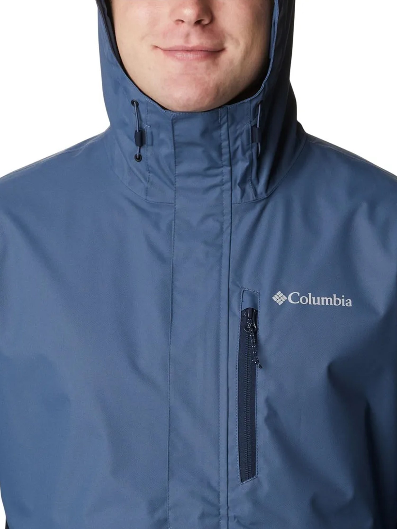 Ветровка мужская Columbia HIKEBOUND™ JACKET синяя 1988621-478 изображение 5