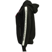 Толстовка женская Geographical Norway черная WQ886F-010 изображение 3