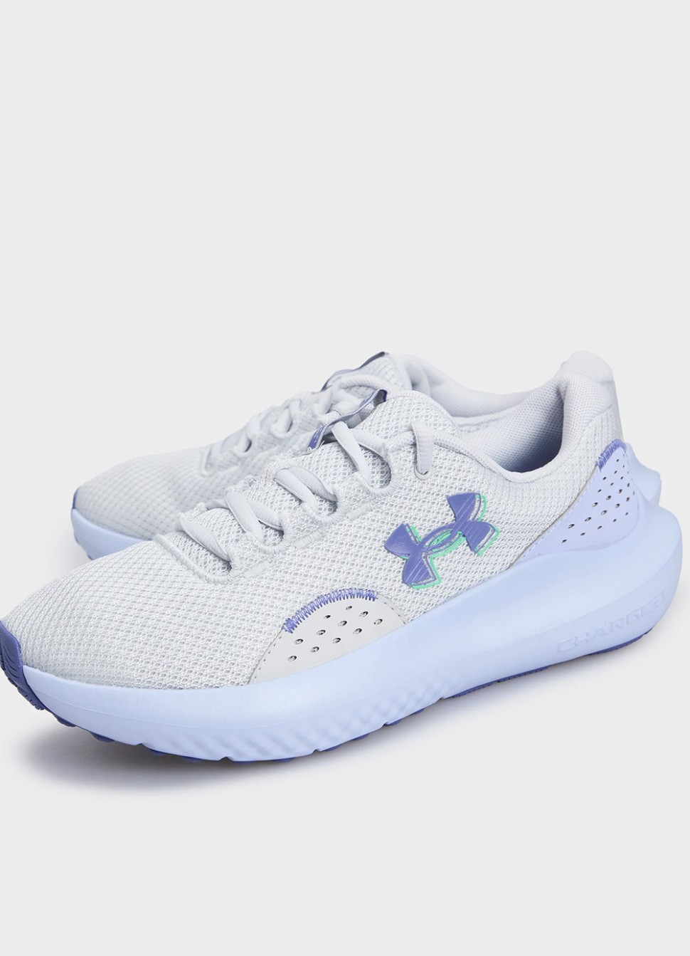 Кросівки жіночі Under Armour UA W Charged Surge 4 сірі 3027007-101 — фото 3