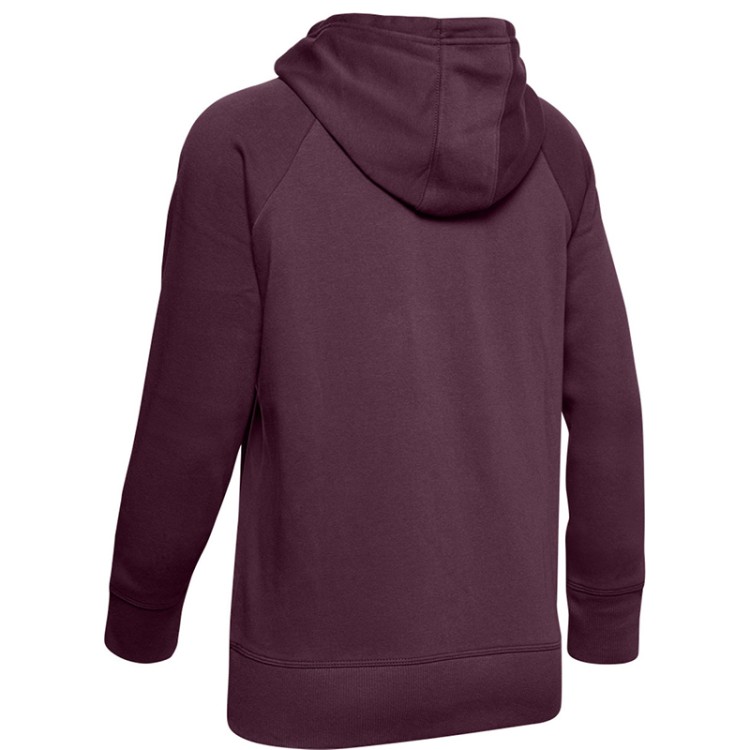 Толстовка жіноча Under Armour RIVAL FLEECE SPORTSTYLE GRAPHIC фіолетова 1348550-569 изображение 4