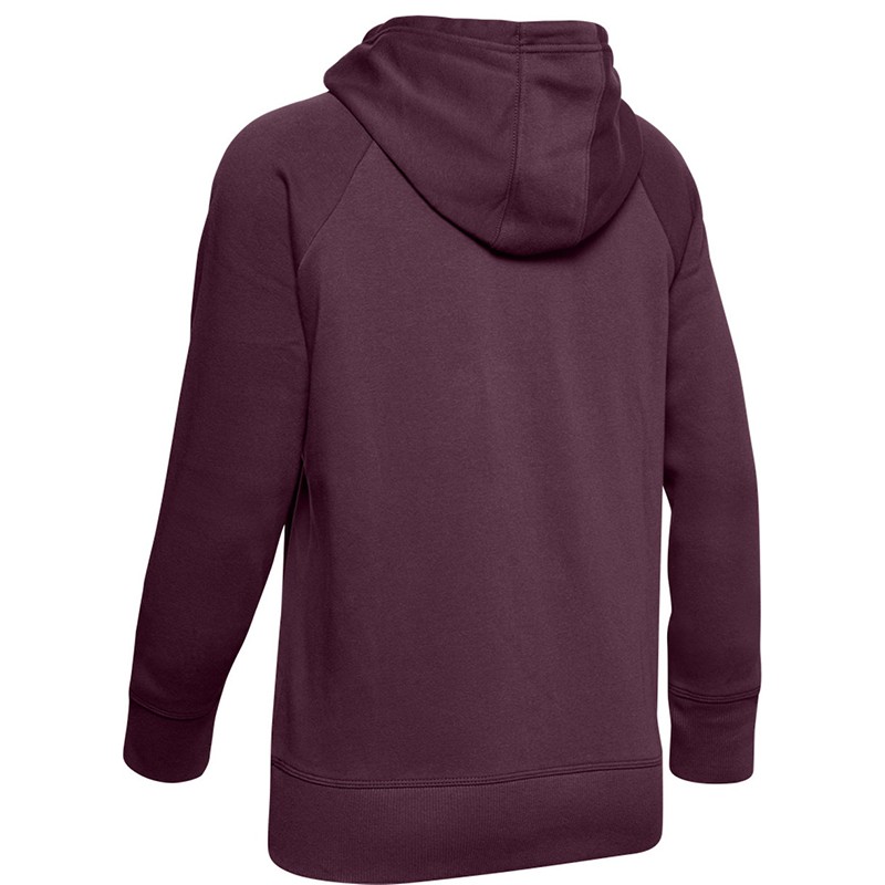 Толстовка жіноча Under Armour RIVAL FLEECE SPORTSTYLE GRAPHIC фіолетова 1348550-569 изображение 4