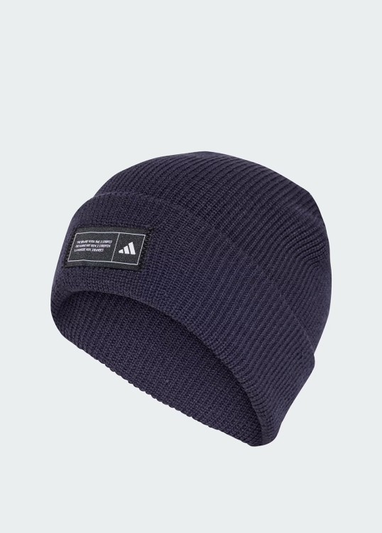 Шапка  Adidas ESS BEANIE CUFF синя IY5256 изображение 2