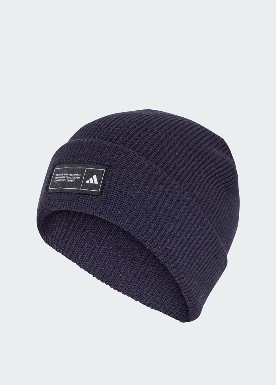Шапка Adidas ESS BEANIE CUFF синя IY5256 — фото 2