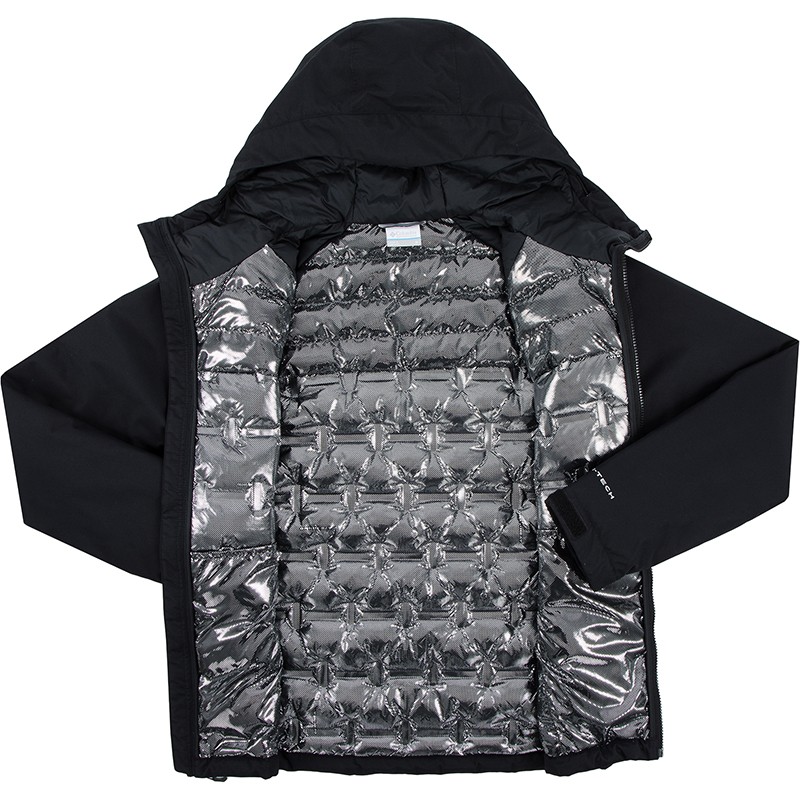 Куртка пуховая мужская Columbia Grand Trek Down Jacket черная 1864522-010 — фото 2