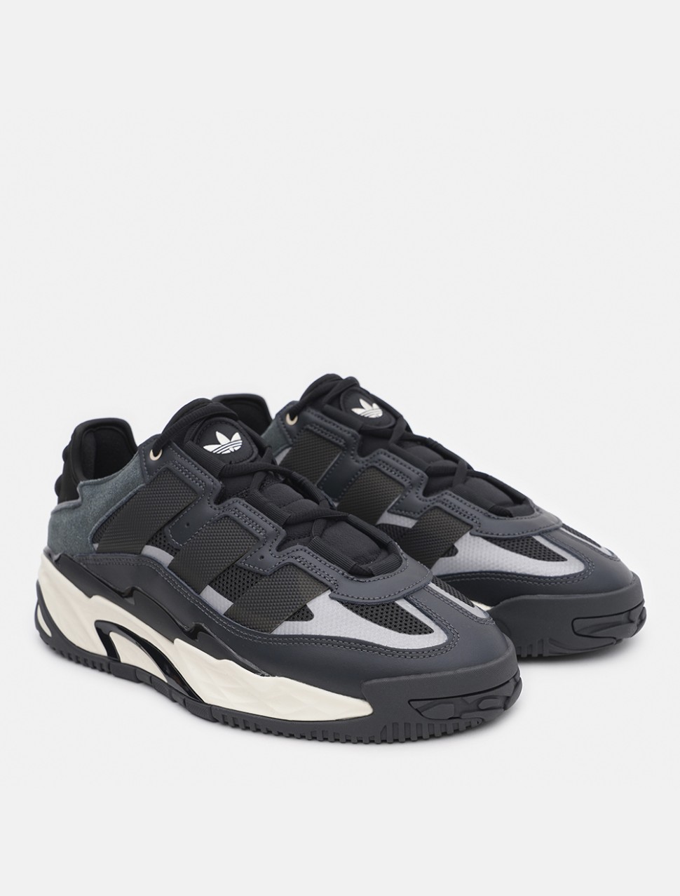 Кросівки чоловічі Adidas NITEBALL чорні ID8067 — фото 3
