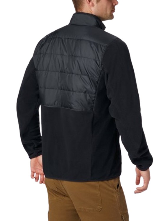 Джемпер чоловічий Columbia Basin Butte™ Full Zip Fleece II чорний 2101761-010 — фото 4