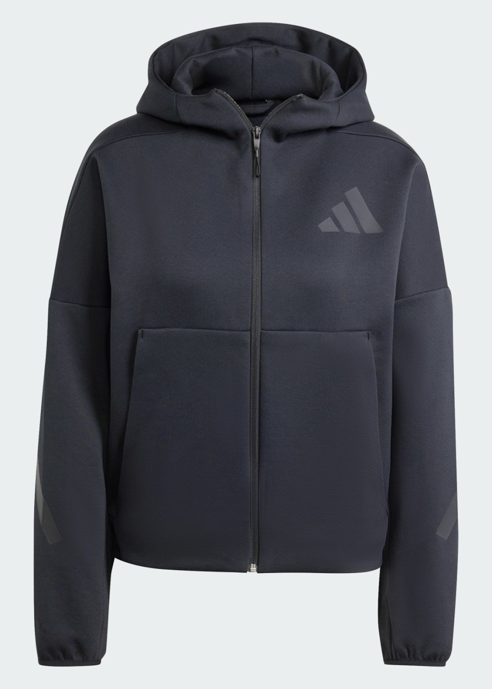 Толстовка жіноча Adidas W Z.N.E. FZ чорна JE7848 — фото 8