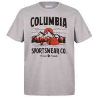 Футболка мужская Columbia Columbia Warren Grove™ Tee серая 1872711-041 изображение 1