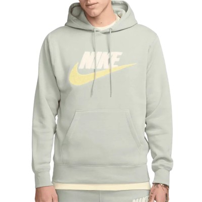 Толстовка мужская Nike M NK CLUB BB PO CHNL FTRA зеленая FN3104-370