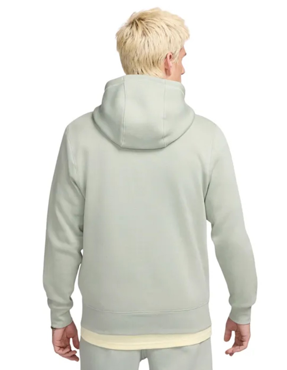 Толстовка чоловіча Nike M NK CLUB BB PO CHNL FTRA зелена FN3104-370 — фото 3
