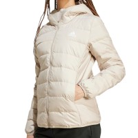 Куртка жіноча Adidas W ESS L D HO J бежева IX8930 изображение 1