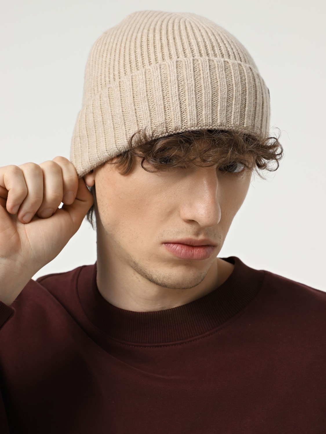 Шапка Evoids Surge бежевая 182502-125 изображение 6