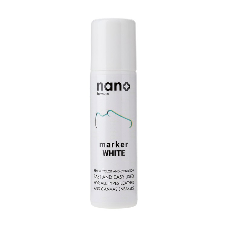 Крем-Маркер для обуви белый 75 мл Nano formula 553101