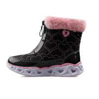 Сапоги детские Skechers Heart Light черные 20286L-BKPK изображение 2