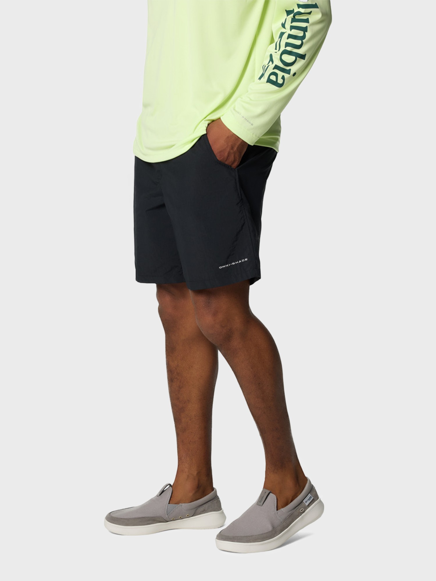 Шорти чоловiчi Columbia Backcast™ IV Water Short чорні 2094731-010 изображение 3