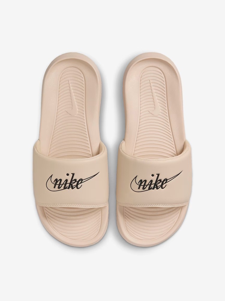 Пляжная обувь женская Nike W NIKE VICTORI ONE SLIDE бежевая HV5793-100 изображение 6