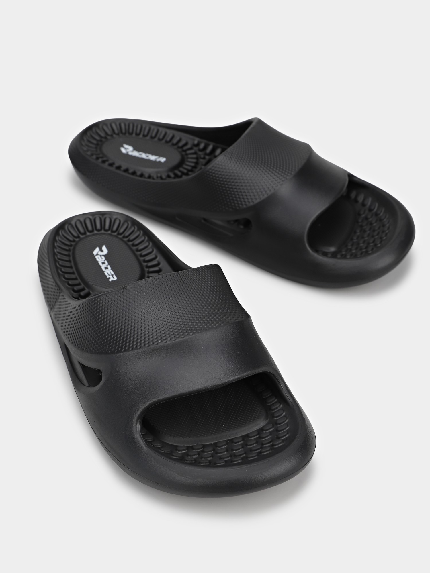 Шлепанцы унисекс Radder Fiorella черные 962507-010 изображение 5