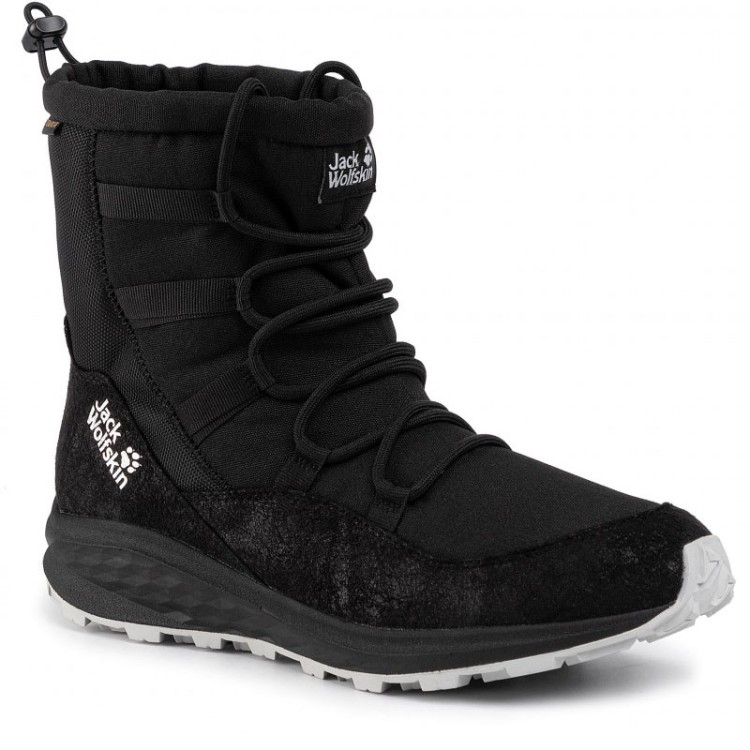 Черевики жіночі Jack Wolfskin Nevada Texapore Mid чорні 4035811-6053 изображение 1