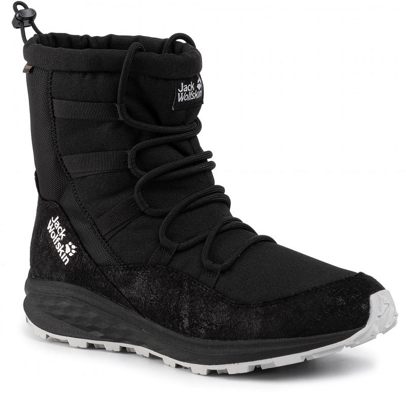 Черевики жіночі Jack Wolfskin Nevada Texapore Mid чорні 4035811-6053 изображение 1
