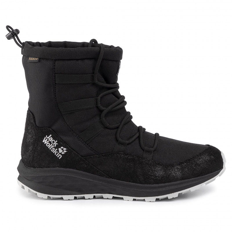 Черевики жіночі Jack Wolfskin Nevada Texapore Mid чорні 4035811-6053 изображение 2