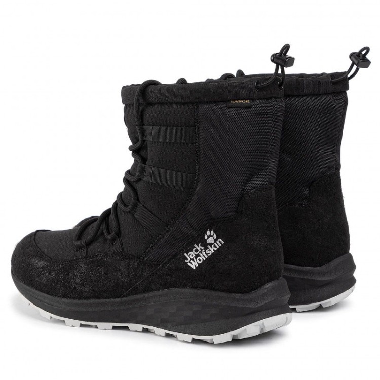 Черевики жіночі Jack Wolfskin Nevada Texapore Mid чорні 4035811-6053 изображение 3