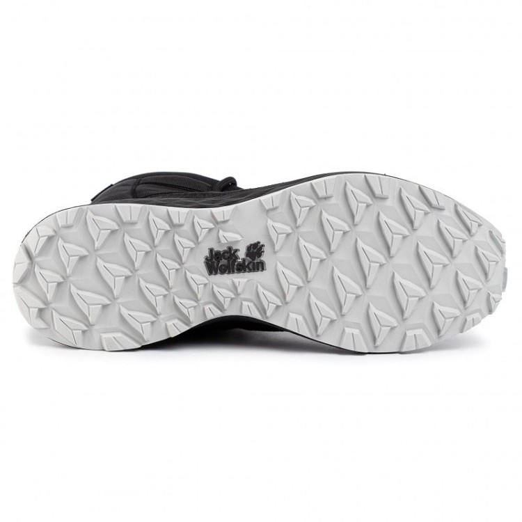 Черевики жіночі Jack Wolfskin Nevada Texapore Mid чорні 4035811-6053 изображение 4