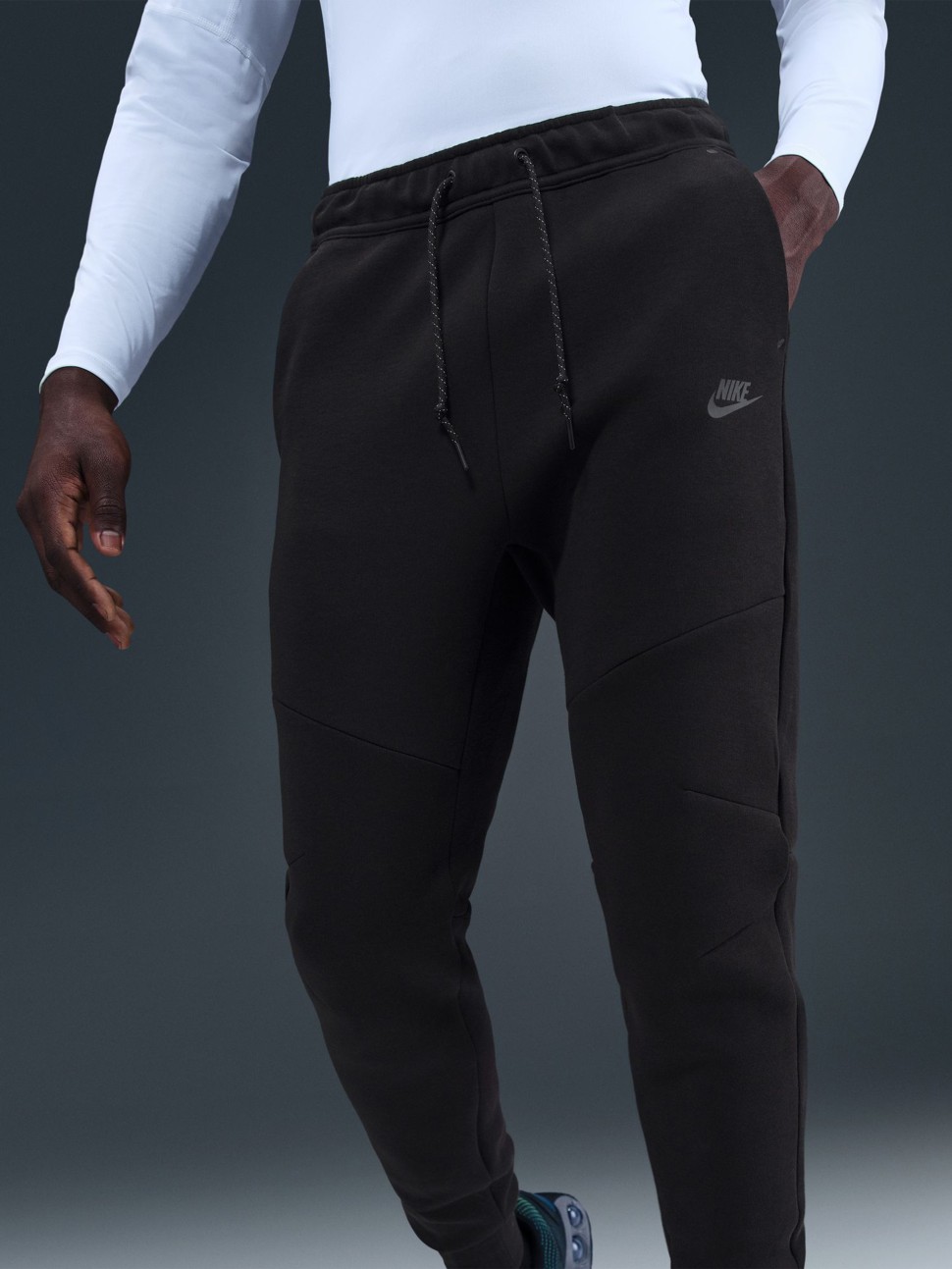 Штани чоловічі Nike M NK TCH FLC JGGR чорні HV0959-010 — фото 2