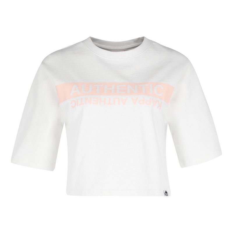 Футболка женская Kappa белая 107974-00 изображение 1