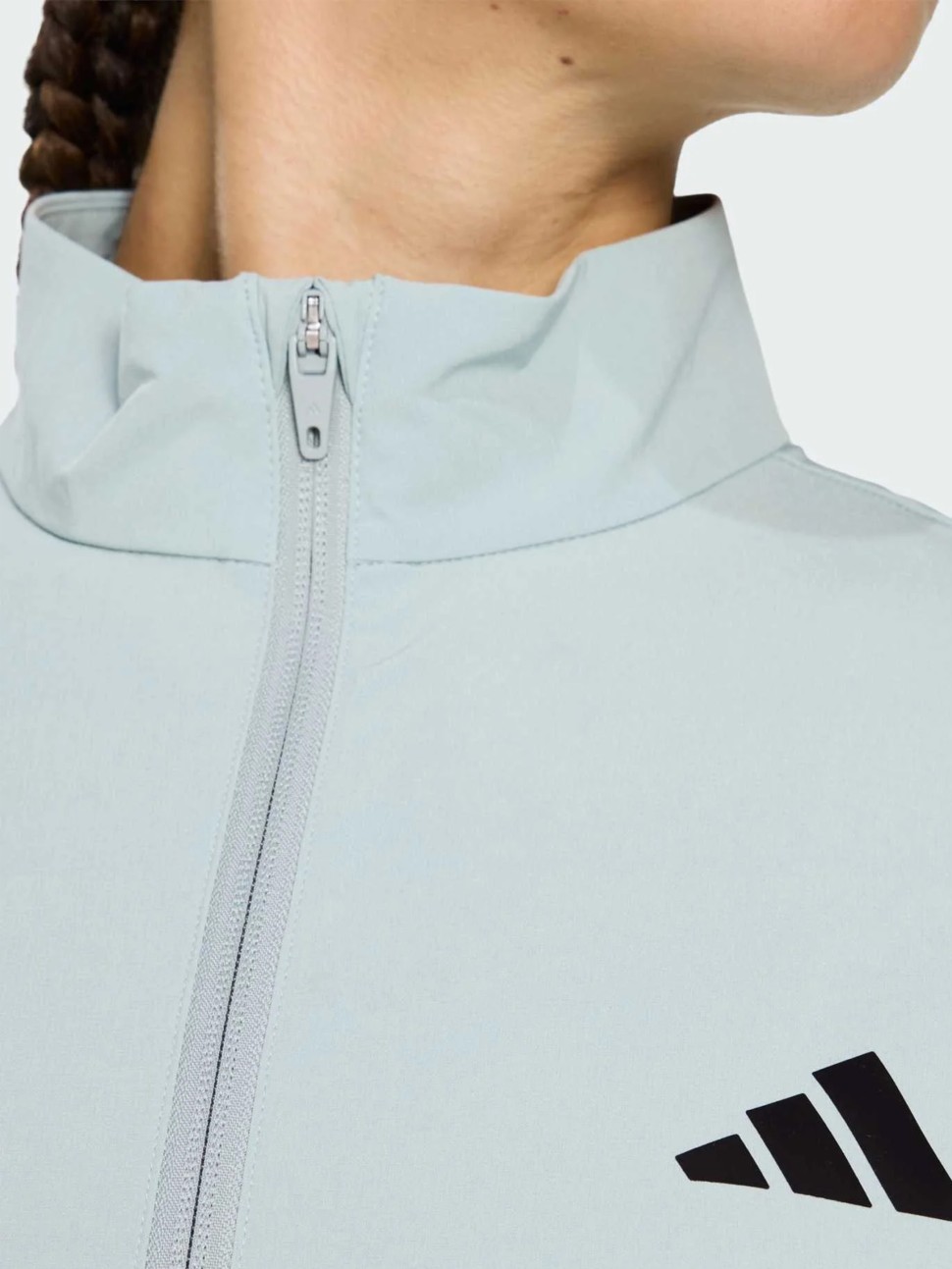 Вітрівка жіноча Adidas WE 3S WOVEN JKT м'ятна KC5489 — фото 4