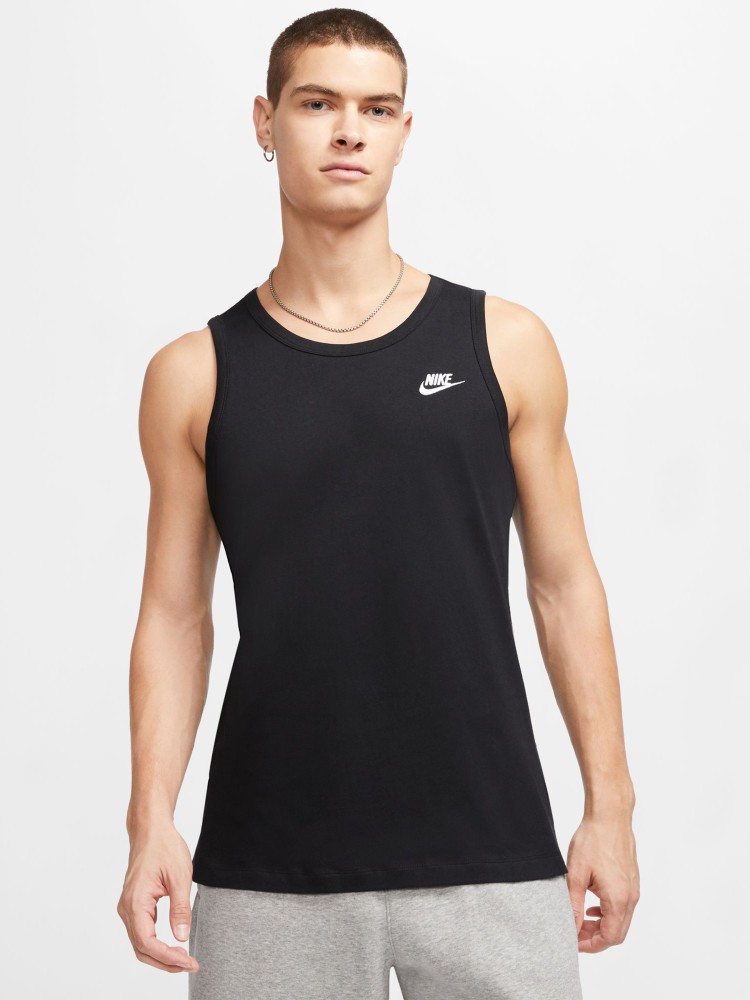 Майка мужская Nike M NSW CLUB - TANK черная BQ1260-010 изображение 2