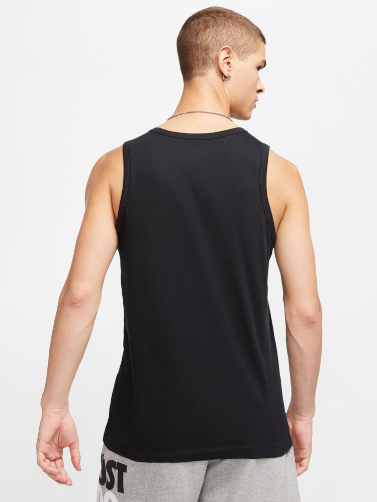 Майка мужская Nike M NSW CLUB - TANK черная BQ1260-010 изображение 3