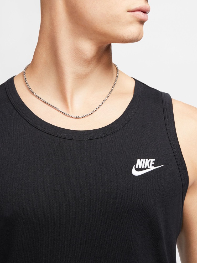 Майка мужская Nike M NSW CLUB - TANK черная BQ1260-010 изображение 5